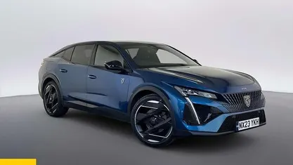 Used Peugeot 408 225 HP (165 kW) 2023 Blue SUV