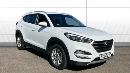 Used Hyundai Tucson SE 177 HP (130 kW) 2017 White SUV