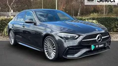 Grey Used 2022 Mercedes C220 AMG Line Premium Sedan | £31,295 (Fair price)