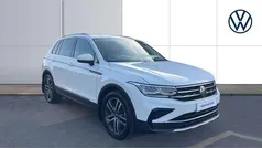 White Used 2022 VW Tiguan Elegance SUV | £22,911 (Fair price)