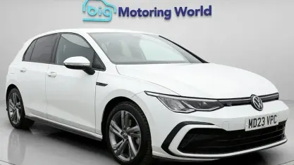 Used VW Golf VIII R-line 150 HP (110 kW) 2023 White Hatchback