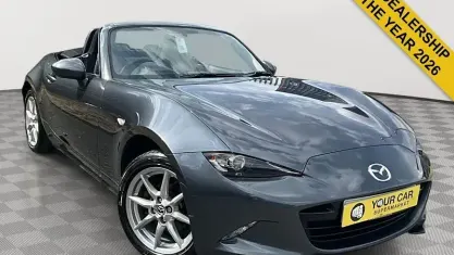 Used Mazda MX5 131 HP (96 kW) 2016 Grey Cabriolet