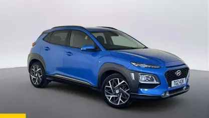Used Hyundai Kona Premium 141 HP (103 kW) 2020 Blue SUV