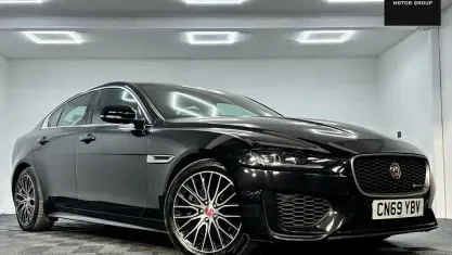 Used Jaguar XE R-Dynamic 250 HP (183 kW) 2019 Black Sedan