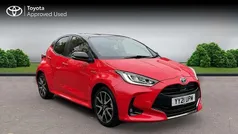 Orange Used 2021 Toyota Yaris Hybrid Edition Hatchback | £17,019 (Good price)