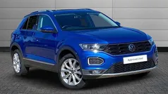 Blue Used 2021 VW T-Roc SEL SUV | £20,450 (Fair price)