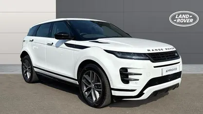 White Used 2024 Land Rover Range Rover evoque SE Dynamic SUV | £32,444 (Fair price)