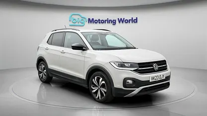 Used VW T-Cross Black Edition 110 HP (80 kW) 2023 Grey SUV