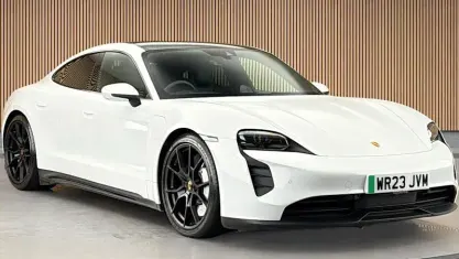 Used Porsche Taycan 439 kW (598 HP) 2023 White Sedan