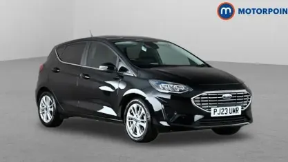 Used Ford Fiesta Titanium 101 HP (74 kW) 2022 Black Hatchback
