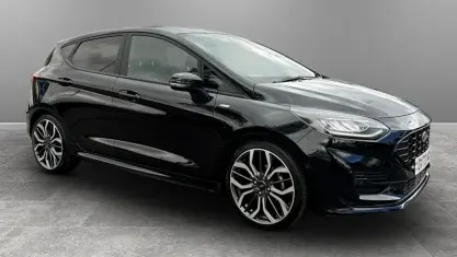Used Ford Fiesta ST-Line X 125 HP (91 kW) 2022 Black Hatchback
