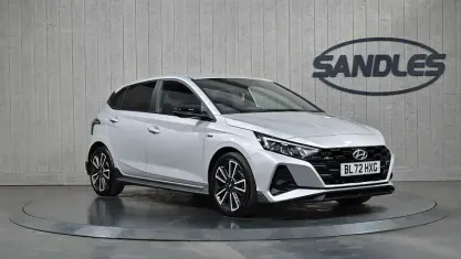 Used Hyundai i20 N Line 120 HP (88 kW) 2022 Silver Hatchback
