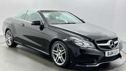 Begagnad Mercedes E350 AMG 252 HK (185 kW) 2013 Svart Cab