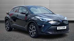 Eclipse black Used 2021 Toyota C-HR Design SUV | £18,395 (Good price)