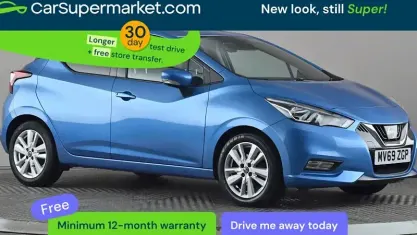 Begagnad Nissan Micra Acenta 101 HK (74 kW) 2020 Halvkombi