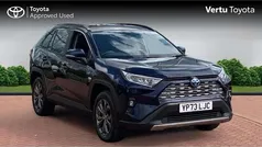 Blue Used 2023 Toyota RAV4 Hybrid Design SUV | £31,221 (Fair price)