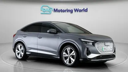 Used 2023 Audi Q4 Sportback e-tron S-Line SUV | £26,300 (Fair price)