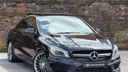 Used Mercedes CLA45 AMG AMG 381 HP (280 kW) 2015 Black Coupe