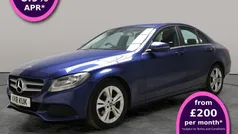 Blue Used 2018 Mercedes C220 Executive Sedan | £11,814 (Super price)