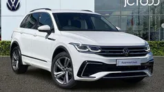 White Used 2023 VW Tiguan R-line Edition SUV | £26,281 (Fair price)