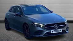 Mountain grey Used 2021 Mercedes A220 Exclusive Hatchback | £23,390 (Fair price)