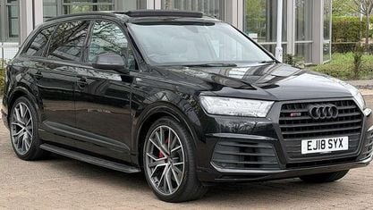 Używany Audi SQ7 S-Line 435 KM (319 kW) 2018 Czarny SUV