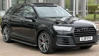 Used Audi SQ7 S-Line 435 HP (319 kW) 2018 Black SUV