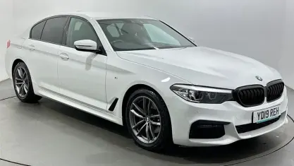 Used BMW 520 M Sport 190 HP (139 kW) 2019 White Sedan