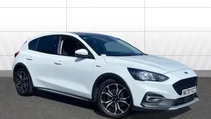 Used Ford Focus Active X 125 HP (91 kW) 2020 White Hatchback