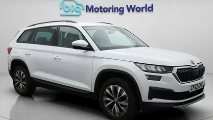 White Used 2022 Skoda Kodiaq SE Drive SUV | £16,000 (Good price)