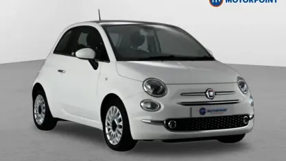 Used Fiat 500 Lounge 69 HP (50 kW) 2019 White Hatchback