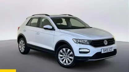 Used VW T-Roc SE 116 HP (85 kW) 2019 Silver SUV