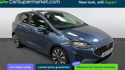 Used Ford Fiesta Titanium X 125 HP (91 kW) 2023 Blue Hatchback