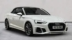 White Used 2020 Audi A5 Cabriolet S-Line Cabriolet | £29,192 (Fair price)