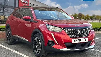 Used Peugeot 2008 Allure 101 HP (74 kW) 2020 Red SUV
