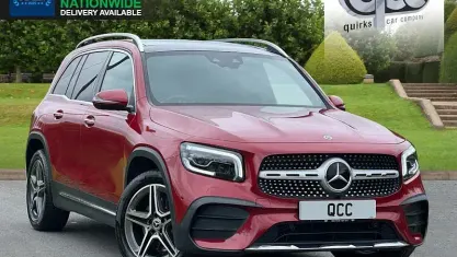 Used Mercedes GLB220 AMG Line Premium Plus 190 HP (139 kW) 2021 Patagonia red SUV