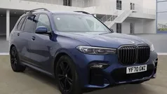 Blue Used 2020 BMW X7 M Sport SUV | £51,990 (Fair price)