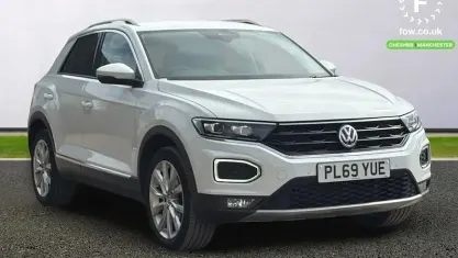Used VW T-Roc SEL 150 HP (110 kW) 2019 White SUV