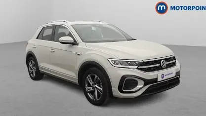 Usado VW T-Roc R-line 150 CV (110 kW) 2024 Gris SUV