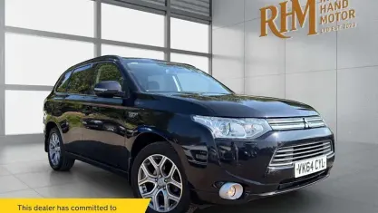 Used Mitsubishi Outlander P-HEV 121 HP (88 kW) 2014 Black SUV