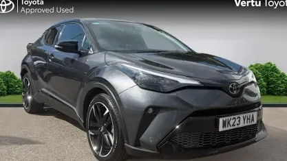 Used Toyota C-HR Sport 184 HP (135 kW) 2023 Decuma grey bitone (metallic paint) SUV
