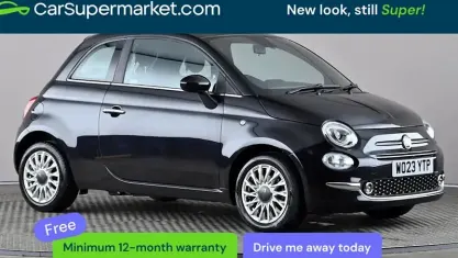 Używany Fiat 500 69 KM (50 kW) 2023 Czarny Hatchback