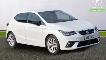 Usado Seat Ibiza FR 95 CV (69 kW) 2020 Blanco Utilitario