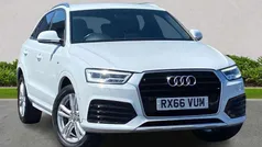White Used 2016 Audi Q3 S-Line SUV | £12,673 (Fair price)