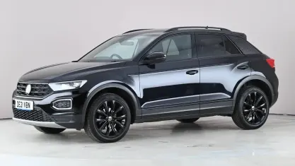 Used VW T-Roc Black Edition 150 HP (110 kW) 2021 Black SUV
