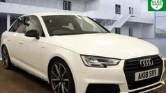 White Used 2018 Audi A4 Black Edition Sedan | £11,200 (Fair price)
