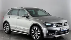 Silver Used 2018 VW Tiguan R-line SUV | £19,450 (Good price)