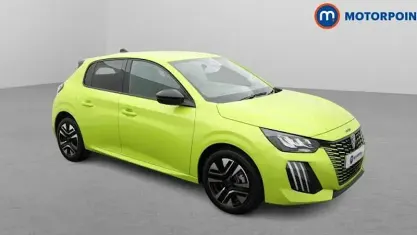 New Peugeot 208 Allure 102 HP (75 kW) 2025 Yellow Hatchback