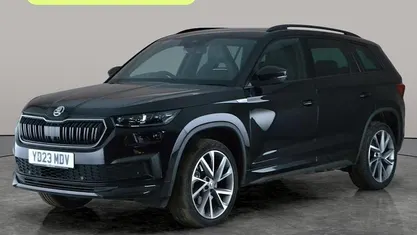 Used Skoda Kodiaq SportLine 150 HP (110 kW) 2023 Black SUV