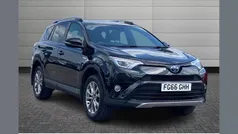 Black Used 2016 Toyota RAV4 Hybrid SUV | £15,095 (Fair price)